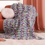 Embrace the Serenity of the Birdsong Crochet Larksfoot Blanket
