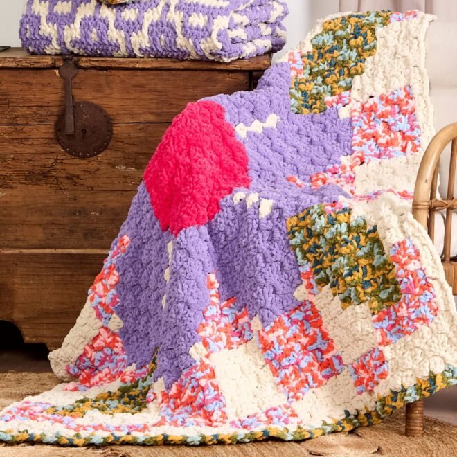 Unleashing the Charm of the Meadow Magic Corner to Corner Crochet Blanket