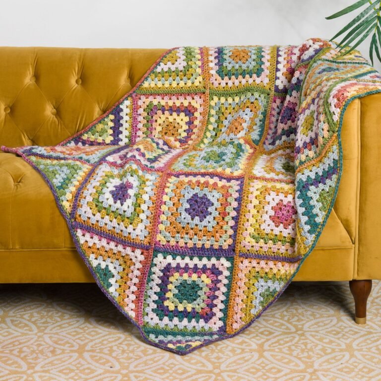 Creative Fun: Crafting the Granny Goes Random Blanket