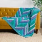 Unleash Your Creativity with the Change of Stripes Crochet Panel Blanket