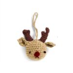 Unlock the Christmas Spirit with the Crochet Amigurumi Reindeer Ornament