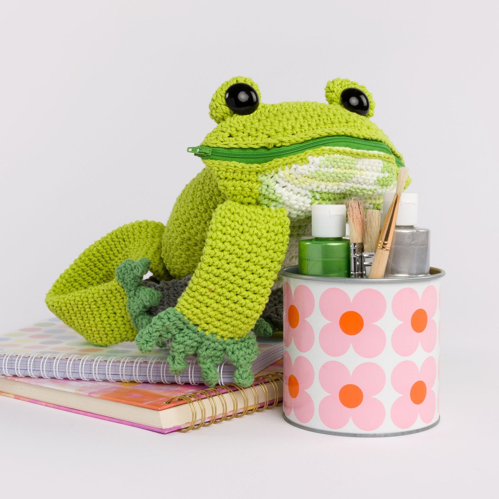 Leap Into Creativity with the Crochet Frog Backpack