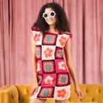 Unleash Your Creativity with the Vibrant Crochet Flower Frock
