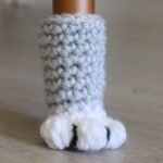 Transform Your Space with Crochet Cat Paw Chair Socks