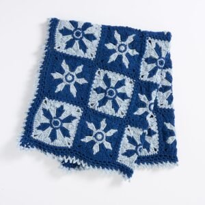 Unleash Your Creativity with the Flying Snowflakes Crochet Throw