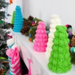 Joyful Whimsy: Crafting Crochet Bobble Holiday Trees