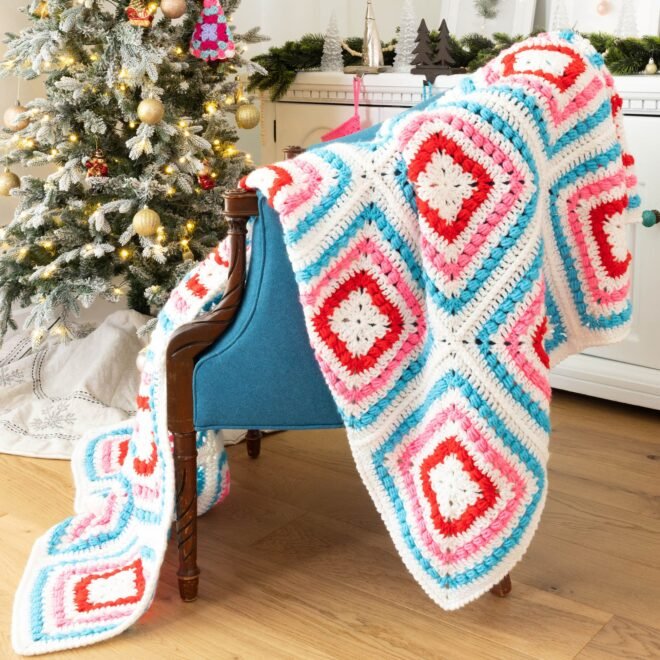 Ignite Your Creativity with the Holiday Spice Afghan!