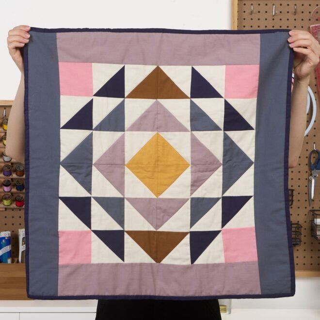 Unleashing Creativity: Half Square Triangle Wall Hanging Adventure
