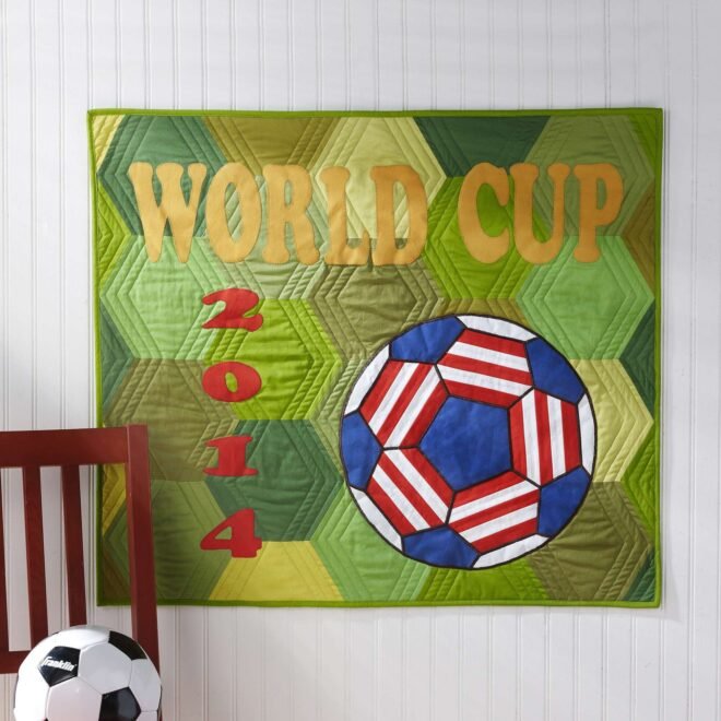 Unleashing Creativity with the World Cup Quilt: A Stitching Adventure!