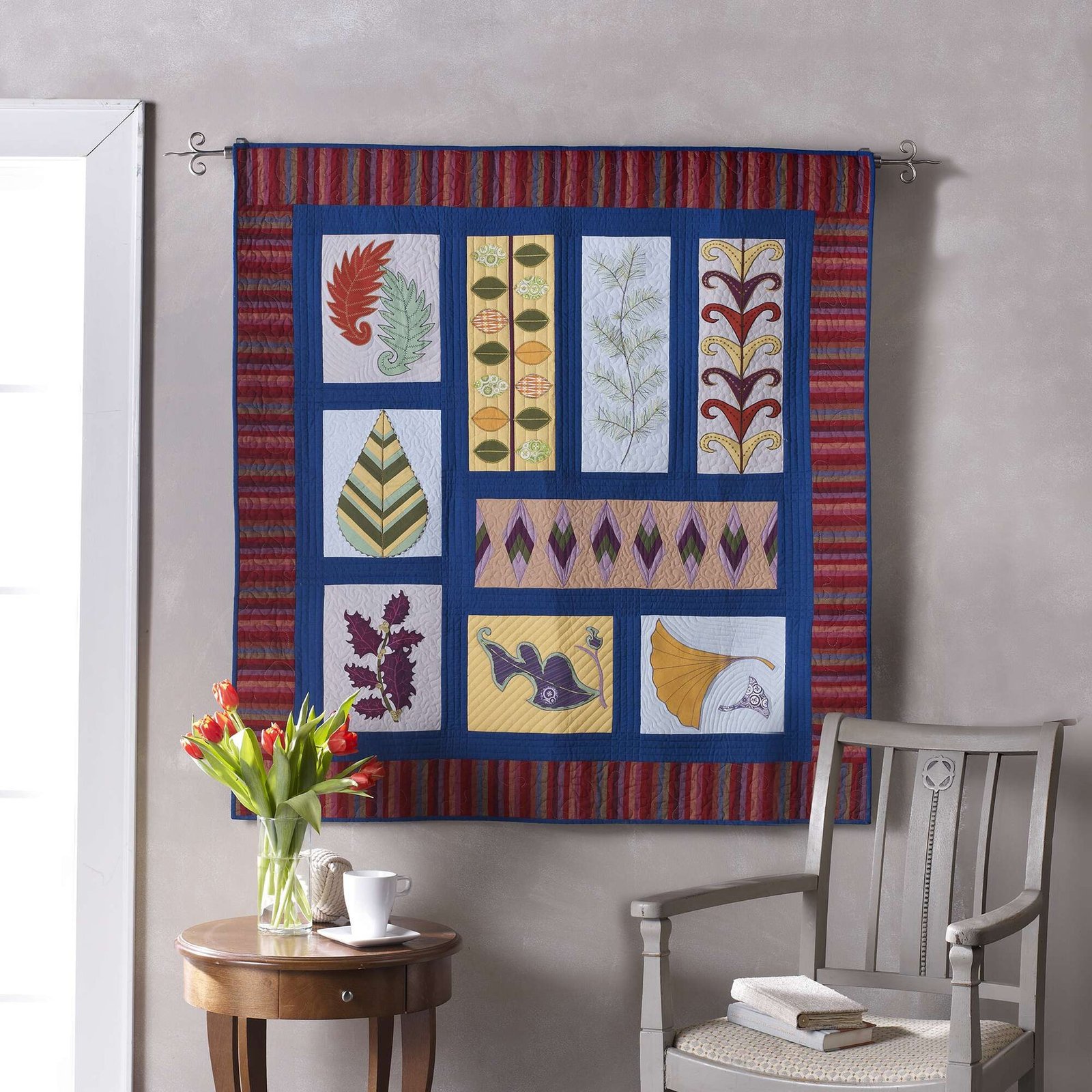 Transform Your Space with the Stunning Leaf Quilt