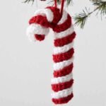 Creating Festive Joy: The Candy Cane Ornament Crochet Pattern