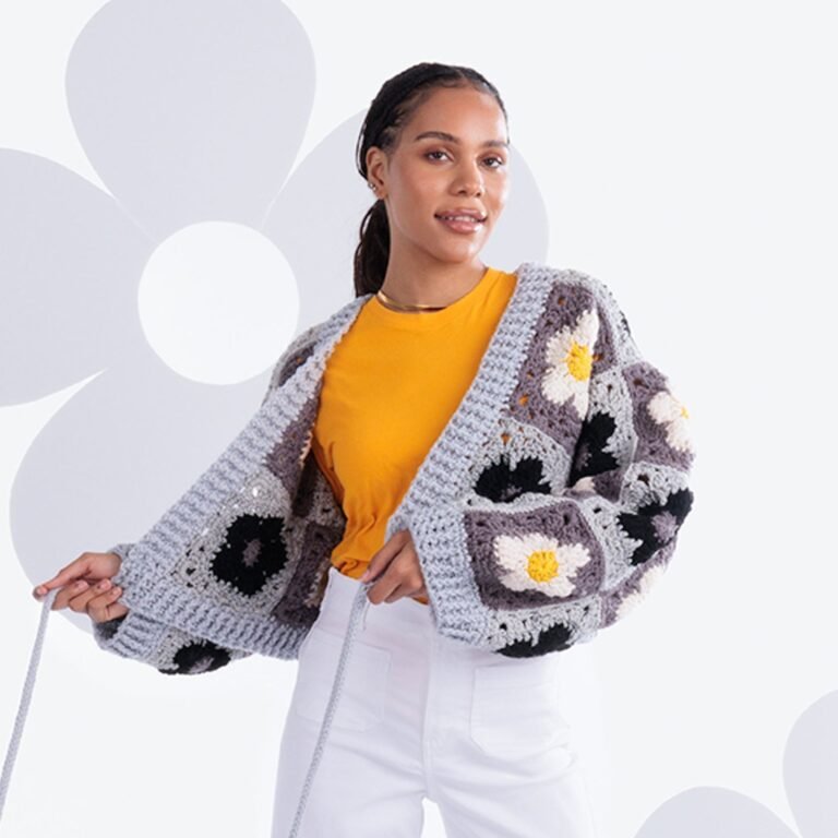 Creating the Flower Power Crochet Wrap Cardigan: A Step-by-Step Guide