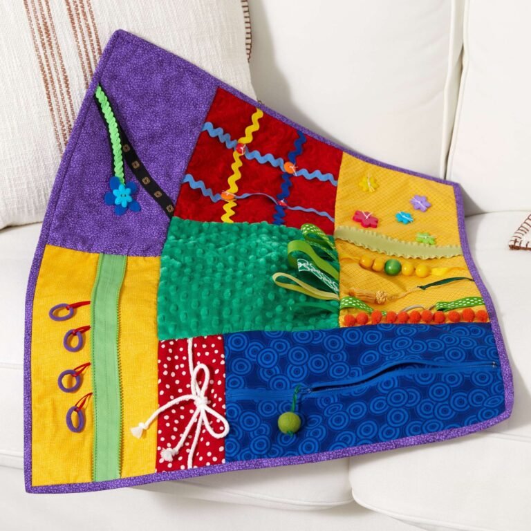 Unleashing Creativity: The Joy of Making the Fidgety Fun Quilt