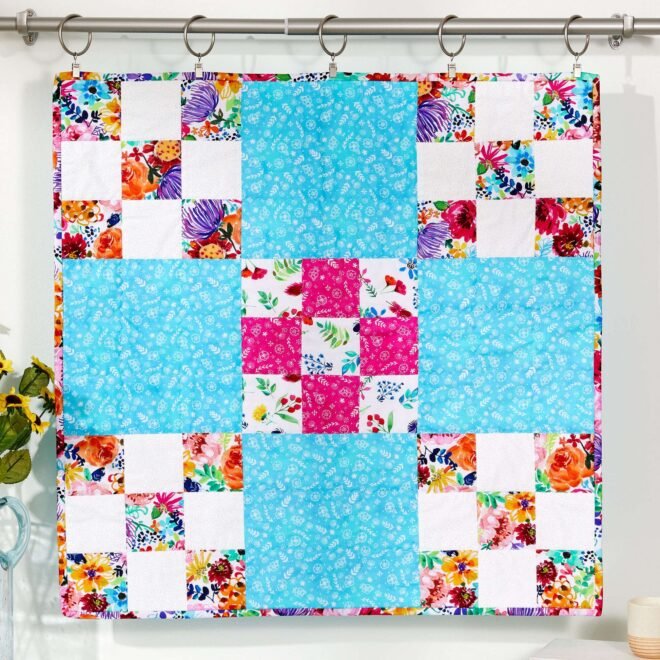 Unleash Your Creativity with The Nines Quilt: A Colorful Journey